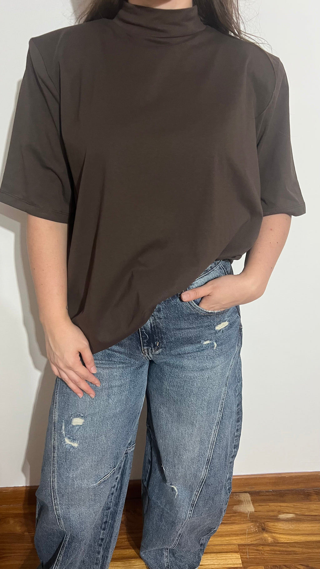 Maglia Over Just West 100% cotone