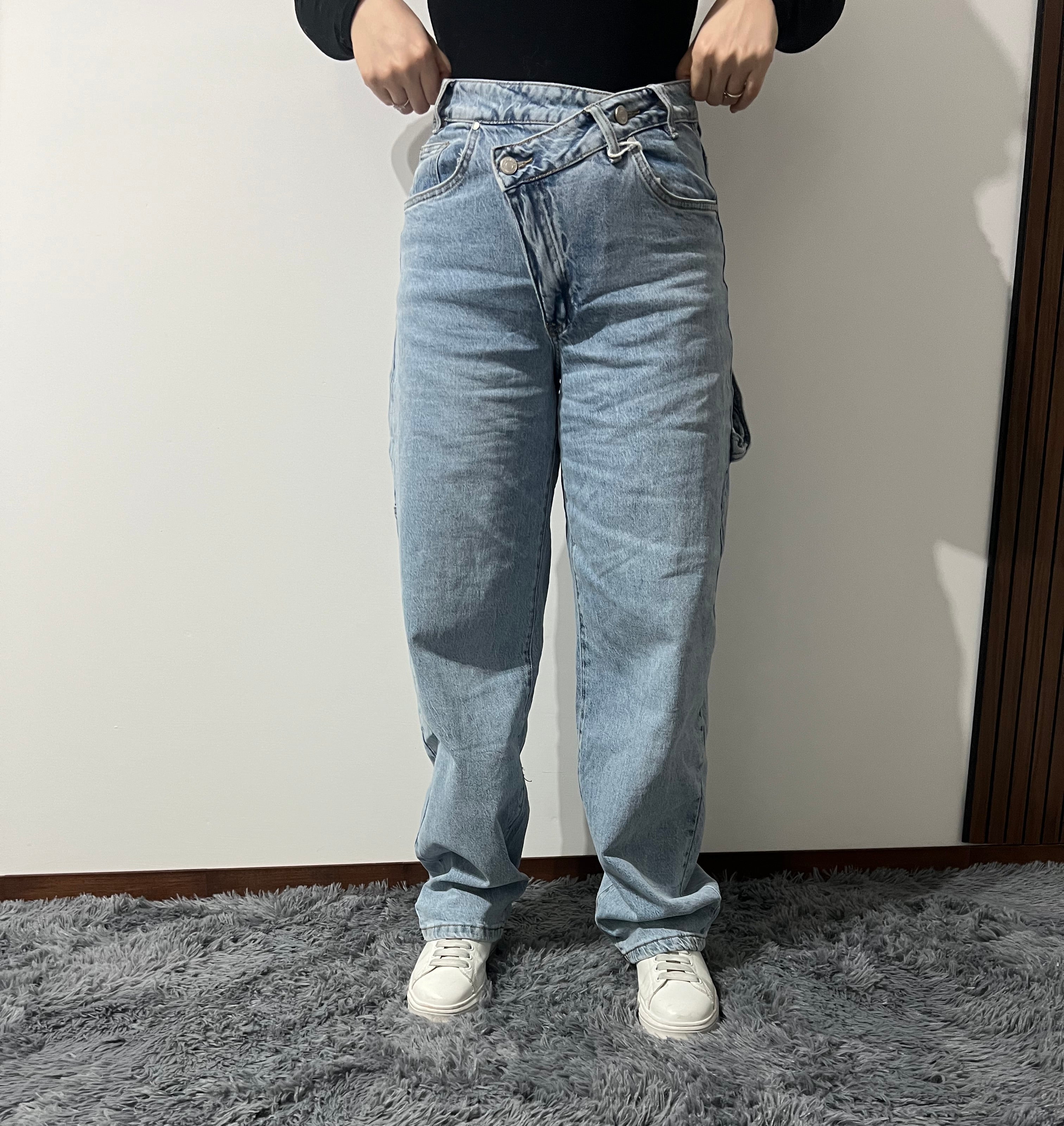 Jeans asimmetrico