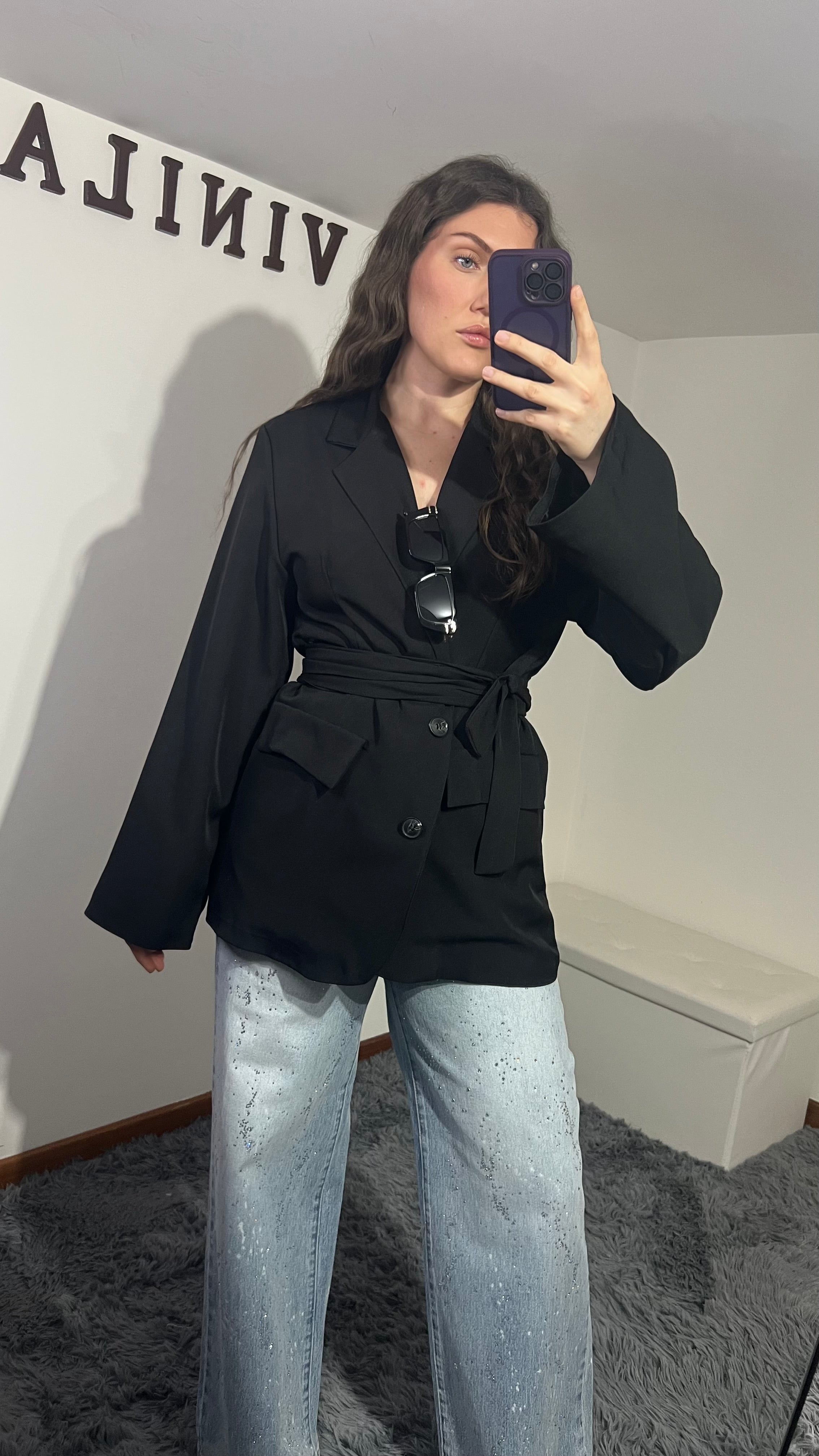 Blazer over con fusciacca
