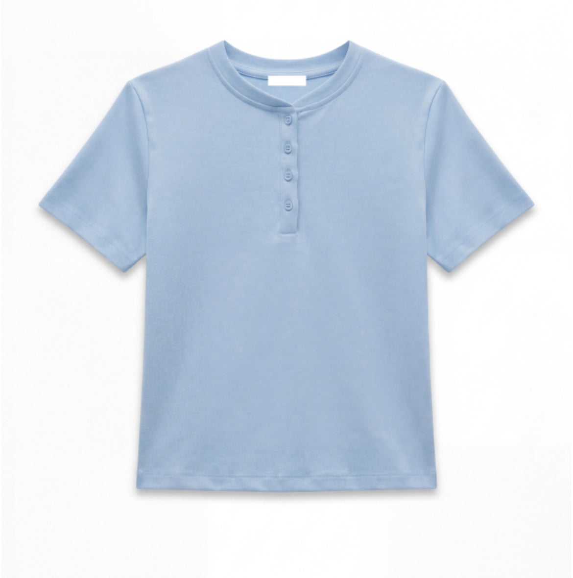 T-Shirt Lumina mezza manica e bottoncini