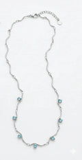 Collana Tiny Waves Blue