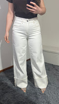 Jeans Clarissa con pieghe