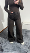 Jeans brown strass