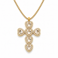 Collana Heart Cross