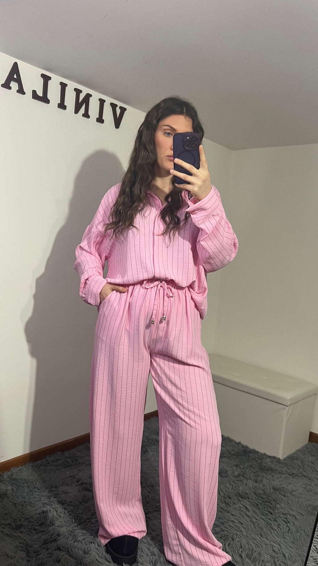 Coordinato Monday a righe vari colori