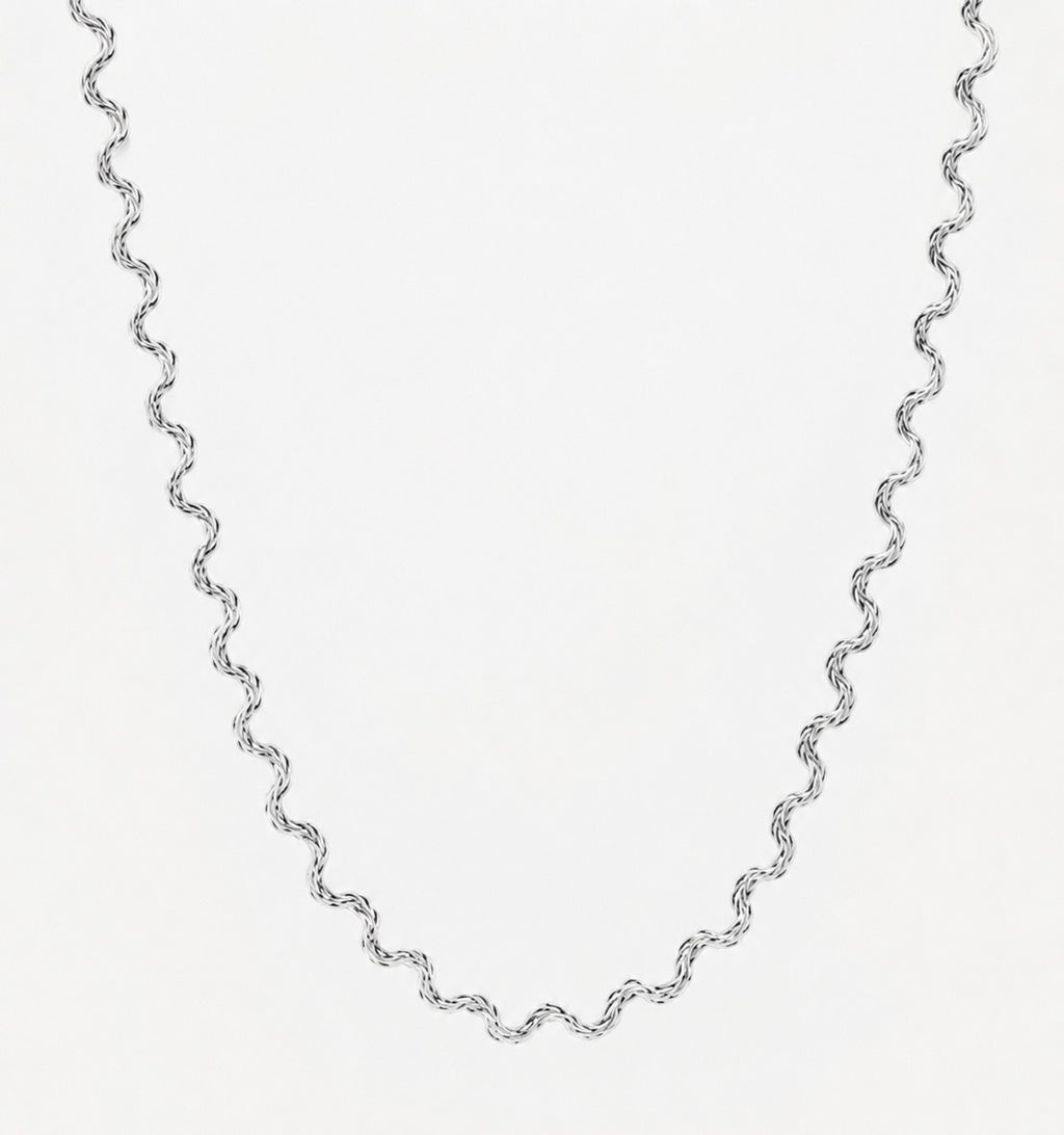 Collana Snake Fluid
