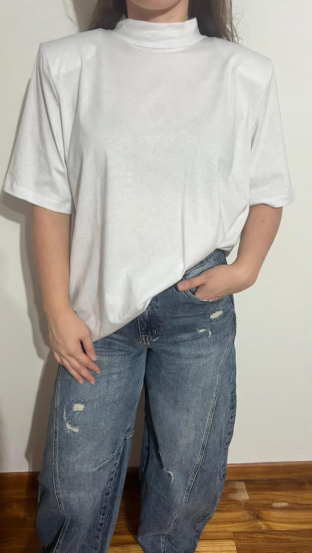 Maglia Over Just West 100% cotone