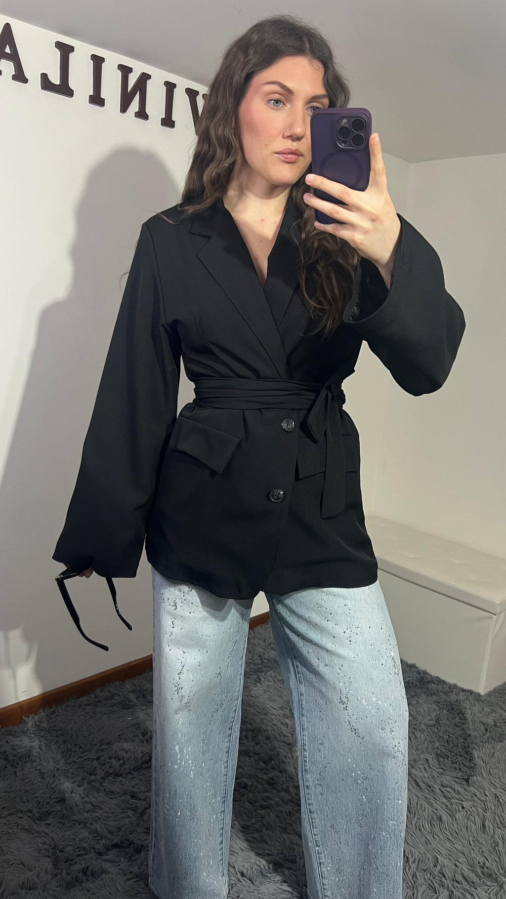 Blazer over con fusciacca