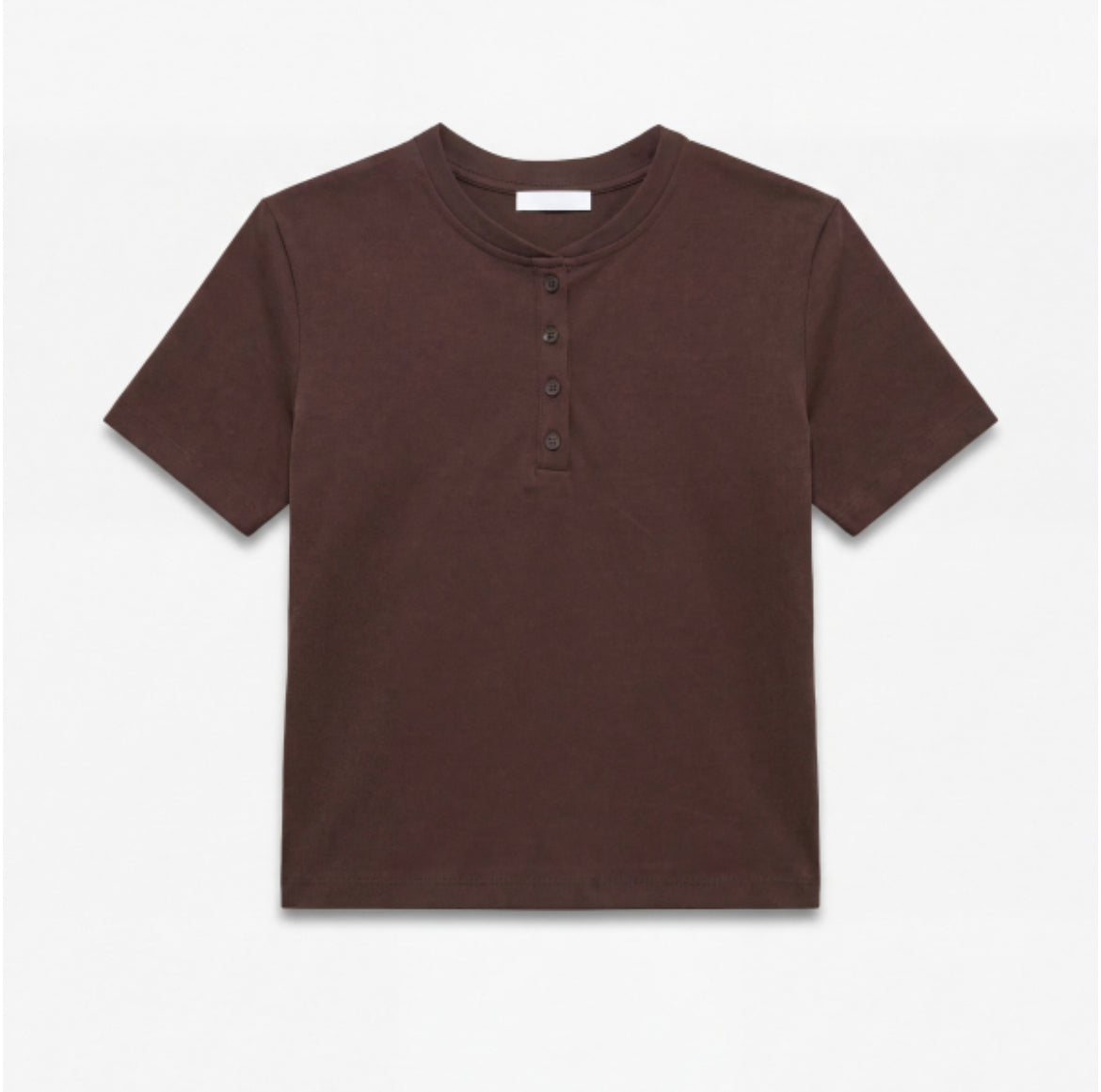 T-Shirt Lumina mezza manica e bottoncini
