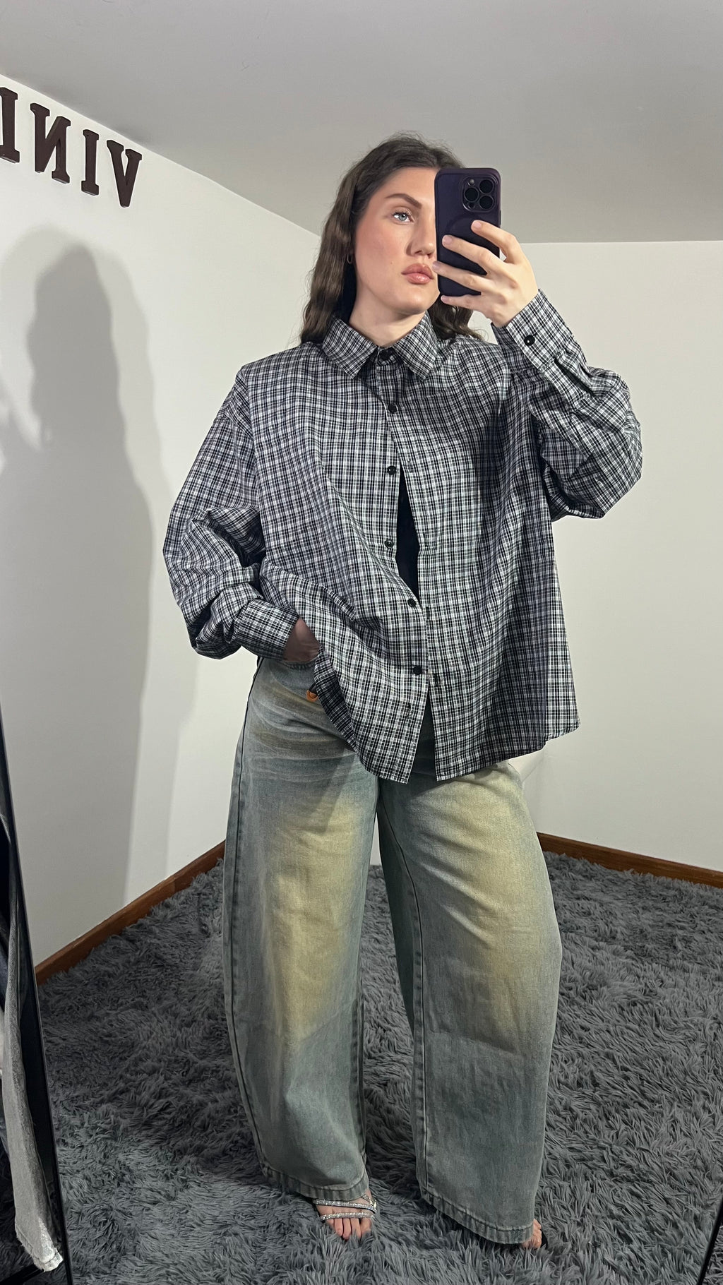 Camicia a Quadri con Spallina vari colori