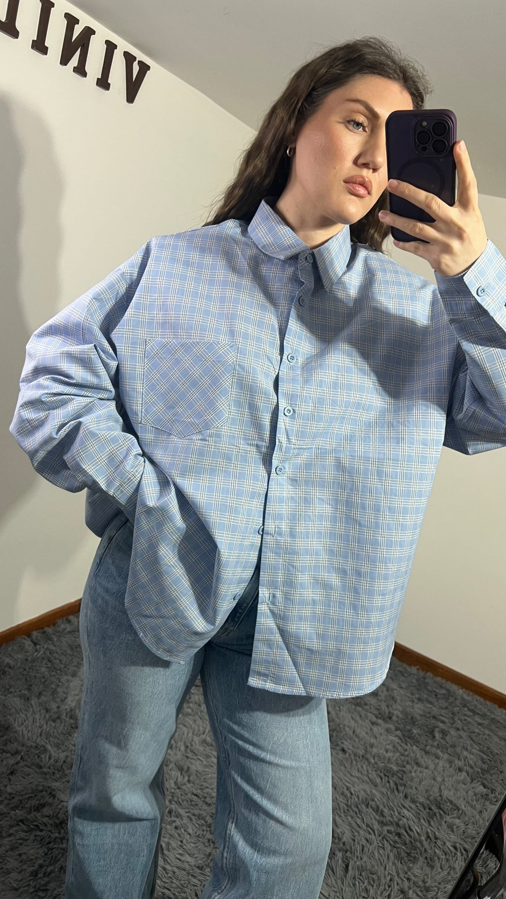 Camicia a Quadri con Spallina vari colori