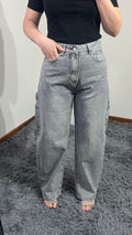 Jeans Way Balloon strass