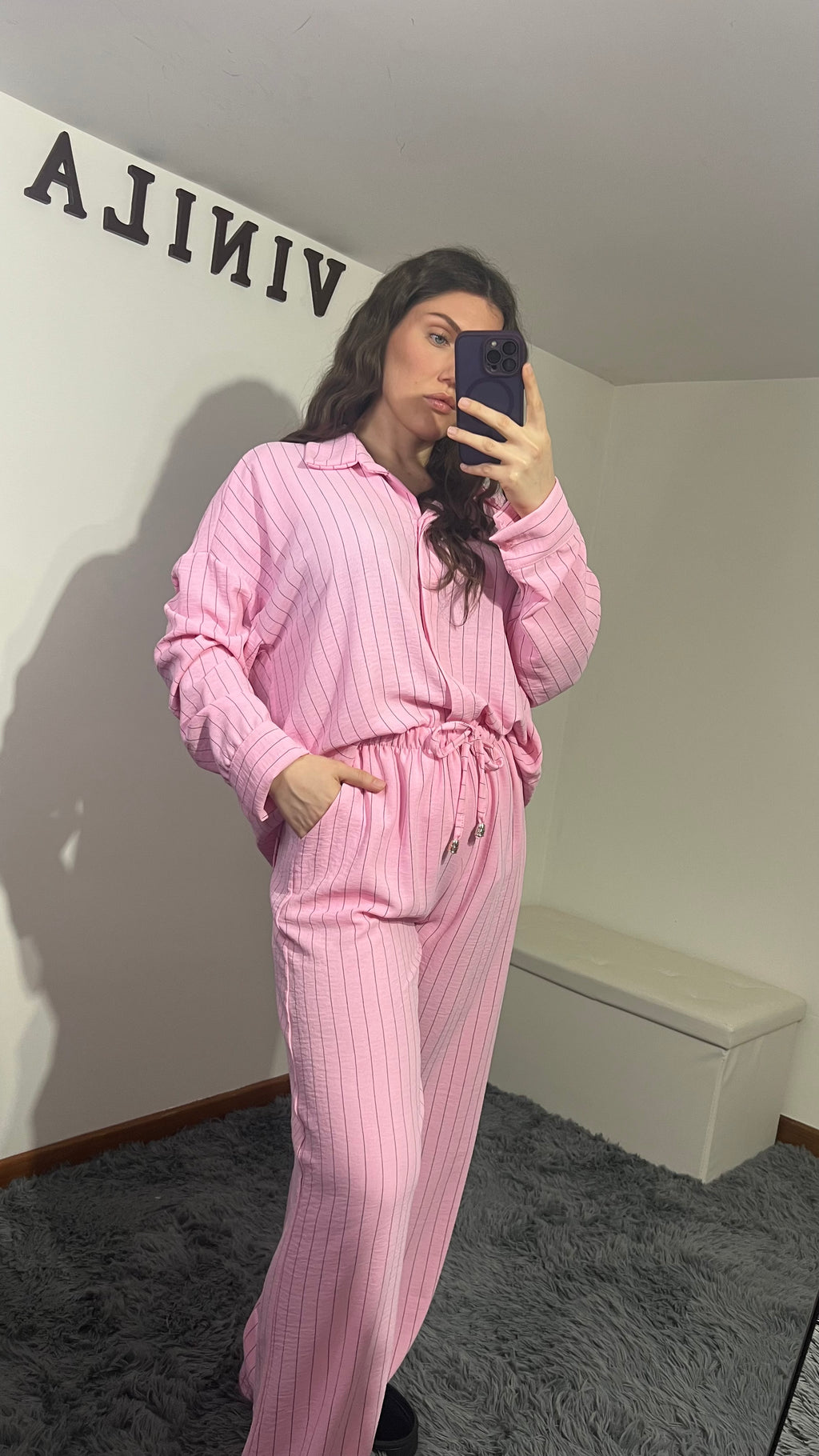 Coordinato Monday a righe vari colori