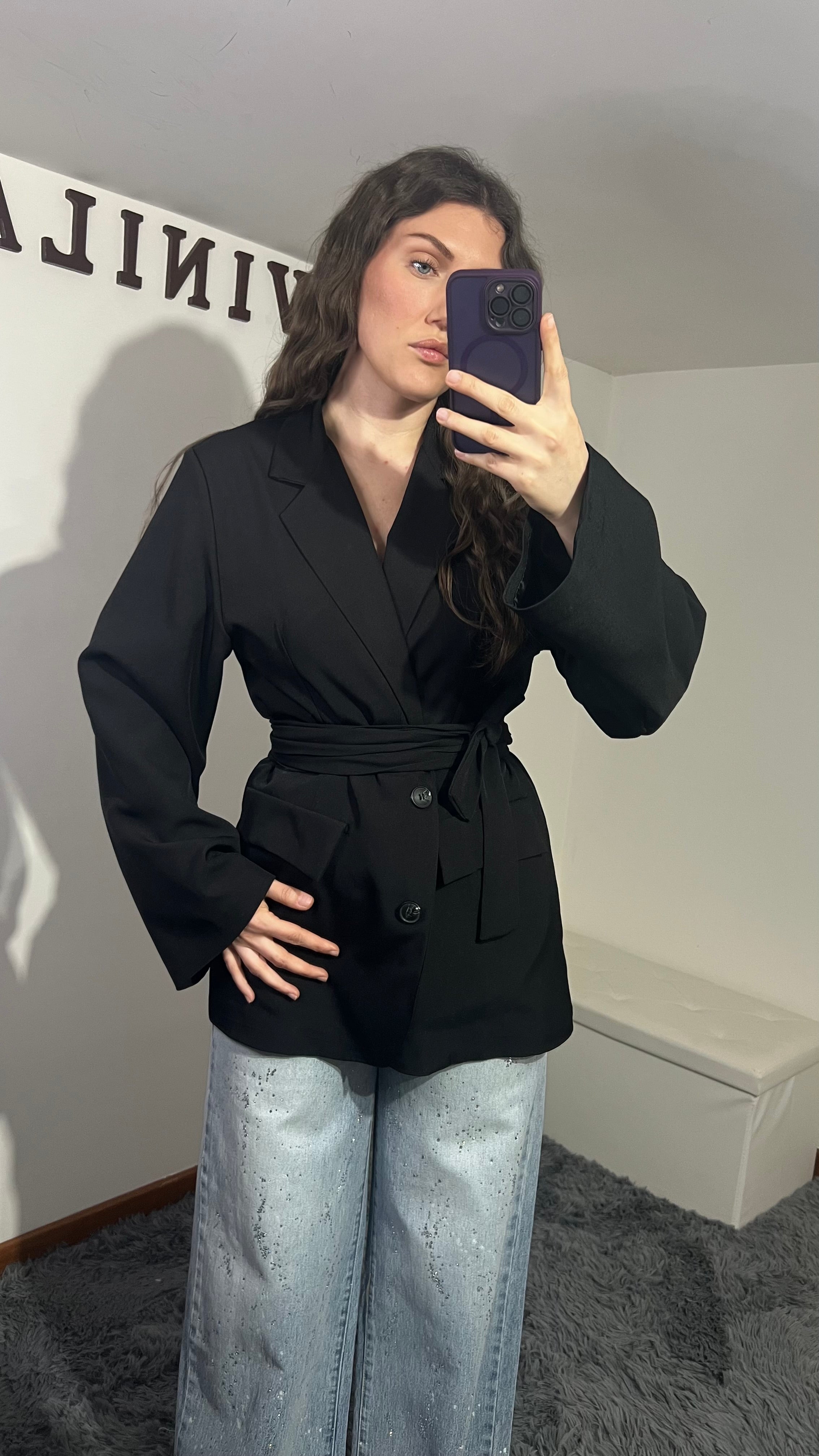 Blazer over con fusciacca