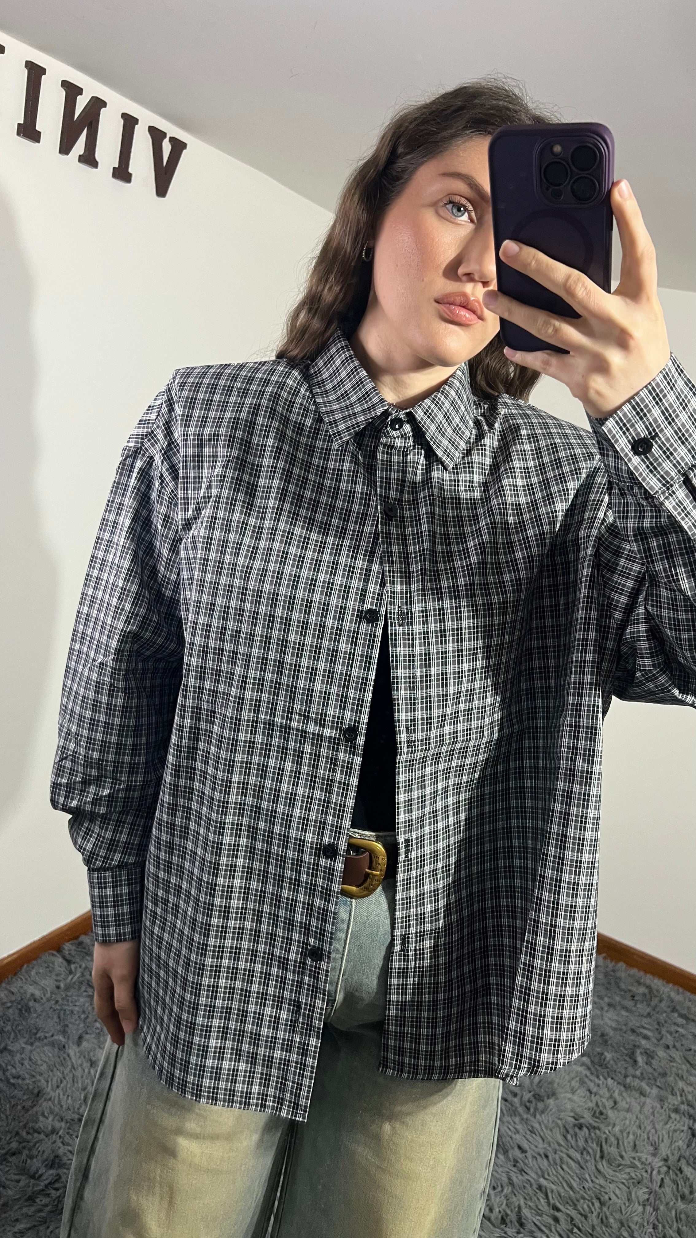 Camicia a Quadri con Spallina vari colori