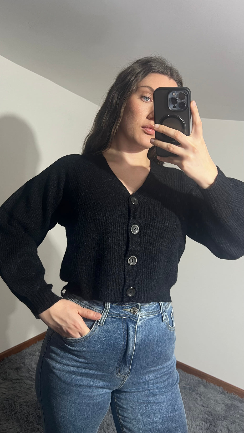 Cardigan corto Daisy