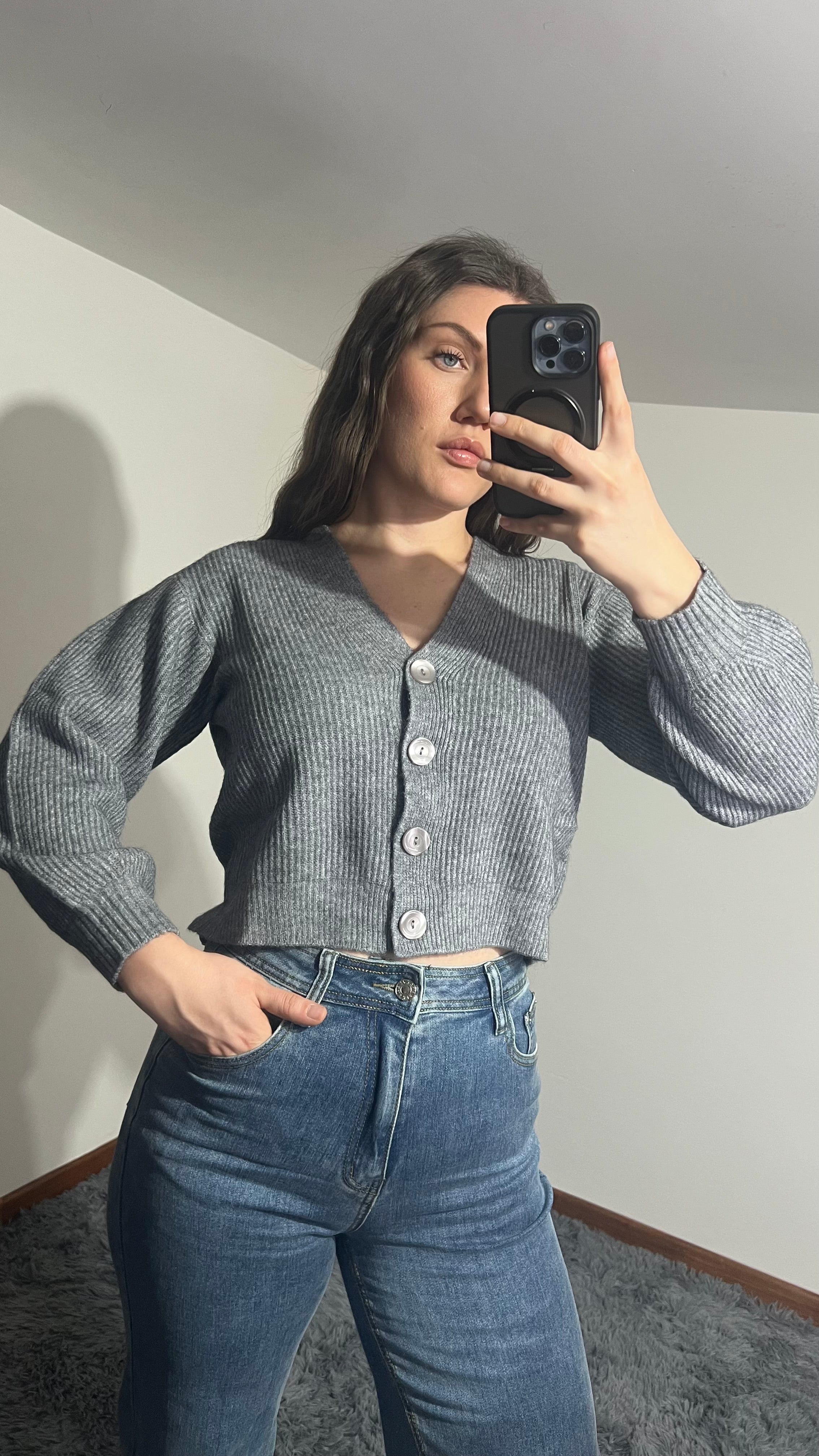 Cardigan corto Daisy