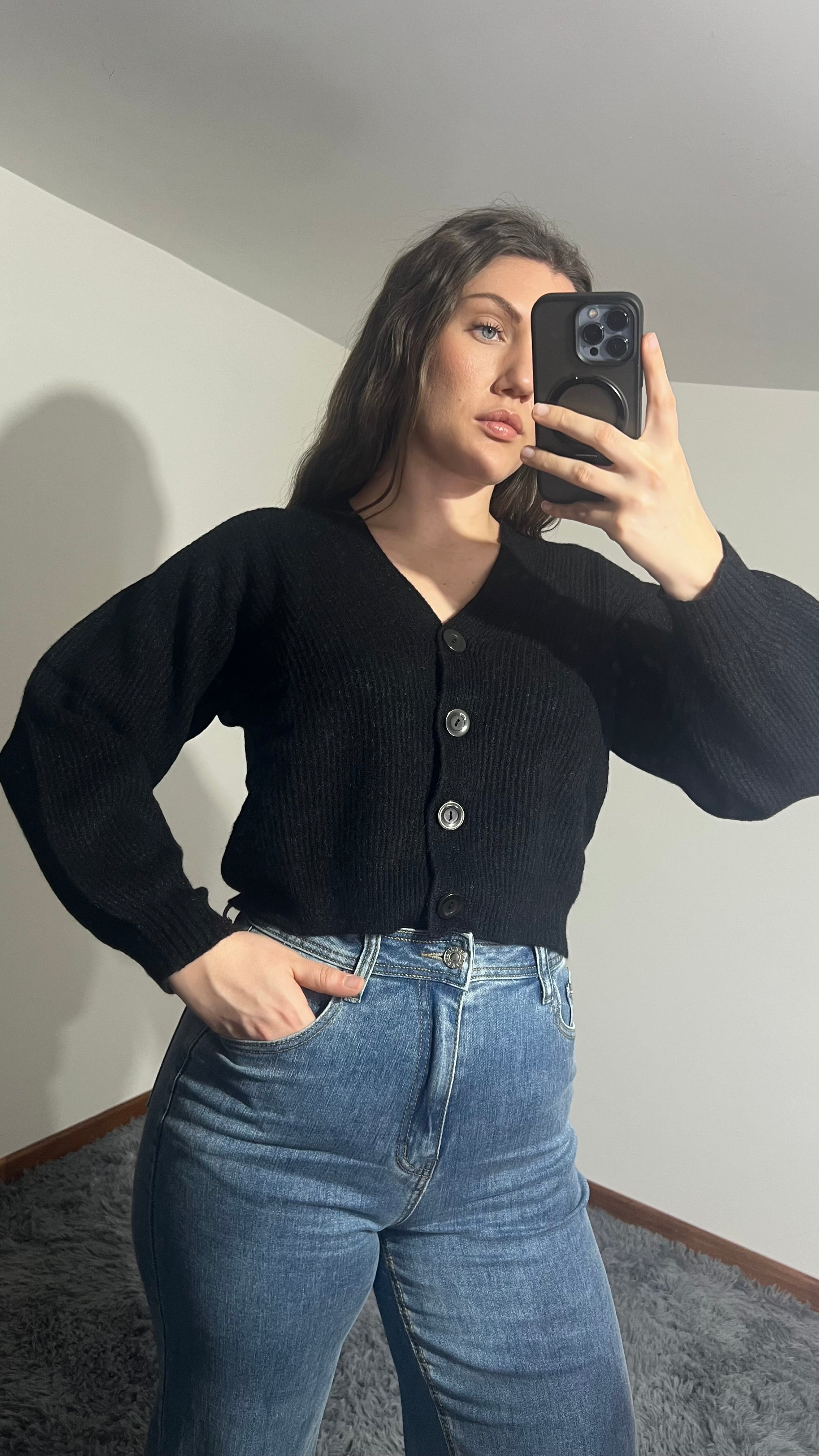 Cardigan corto Daisy