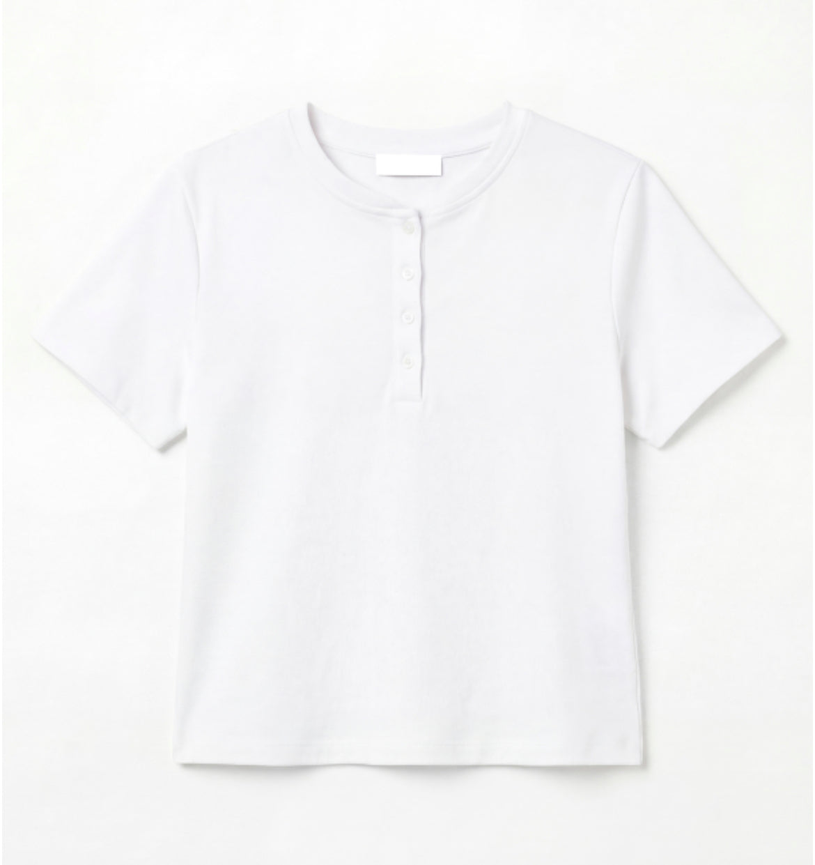 T-Shirt Lumina mezza manica e bottoncini