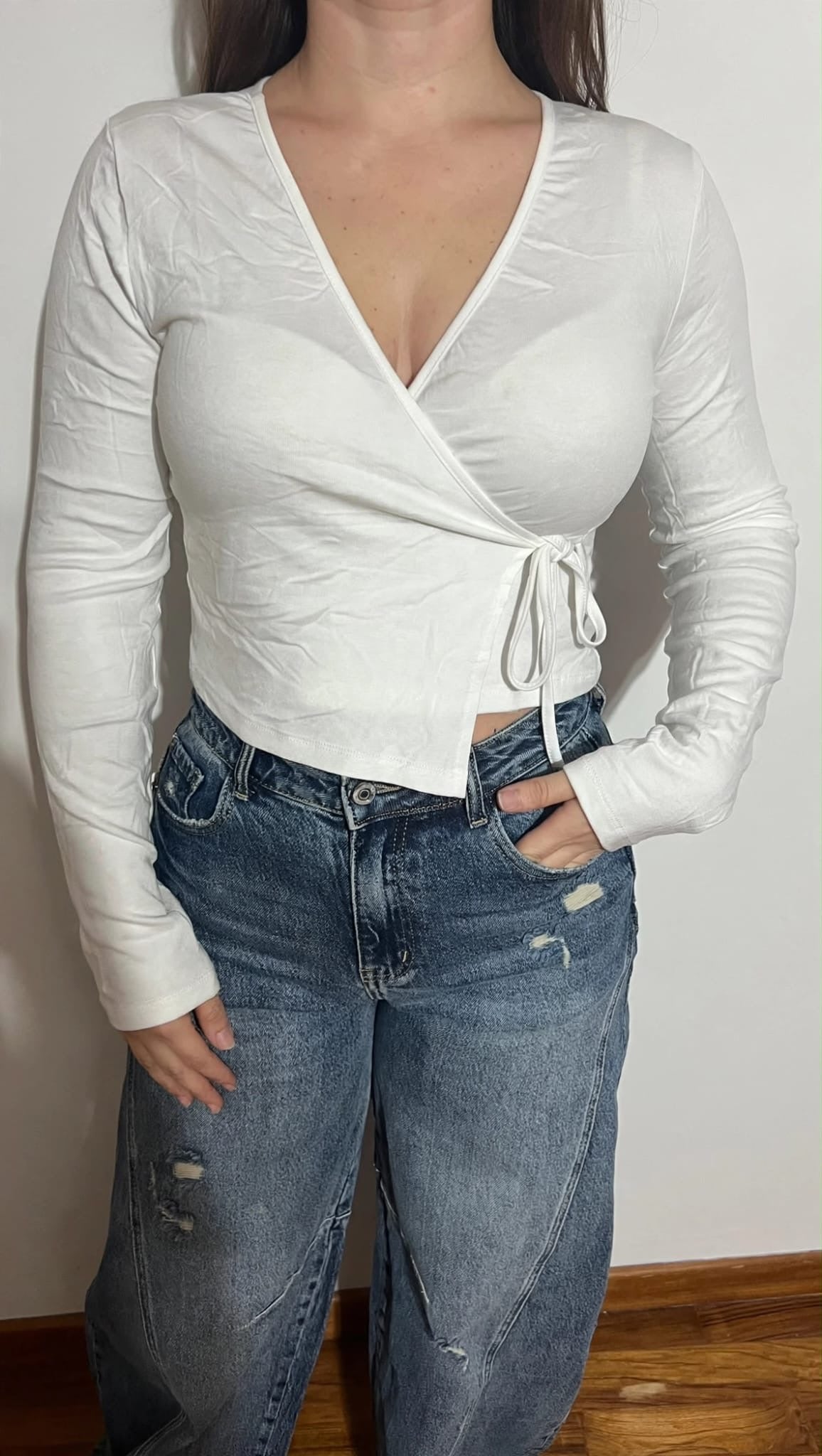 Maglia scaldacuore in cotone
